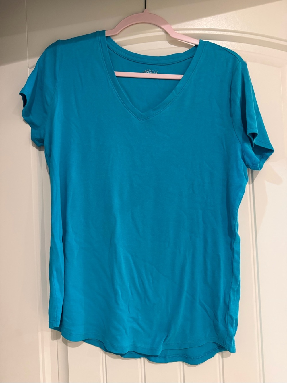 Women’s V-Neck Short Sleeve Tee - Turquoise